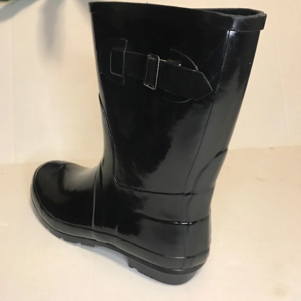 Aerosoles Rain Date Women's Black Rain Boots